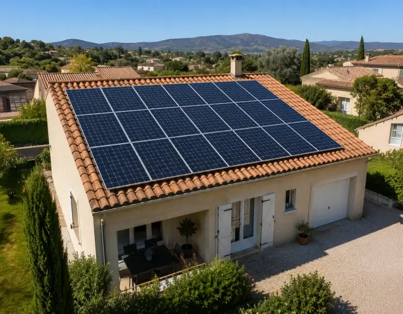 Prime à l'autoconsommation panneaux solaires Le Puech — aide financière de l'État